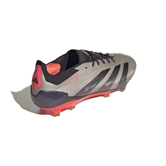 Adidas Predator Elite SG Men\'s Size 11.5 Grey Black Red Soccer Cleats ID0913 NEW main image 6